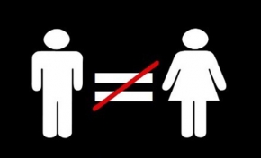 Note: The equality of man and woman?!!!